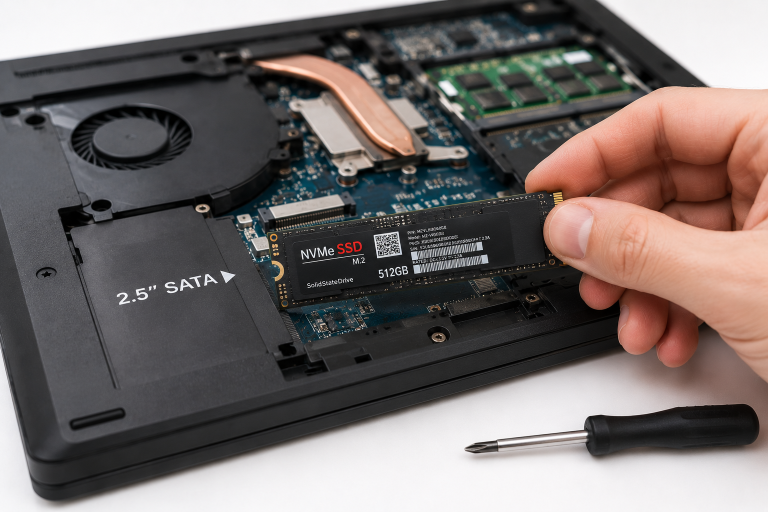 Samsun Laptop SSD Yükseltme